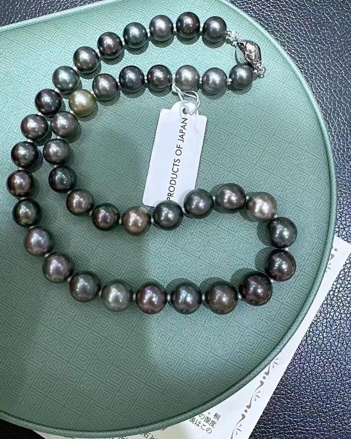 Morandi Color Tahitian Pearls Necklace